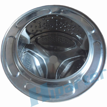 Spin tube washing machine mould