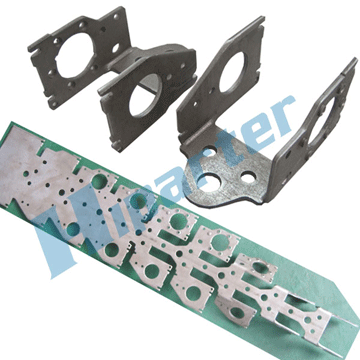 Car metal base part